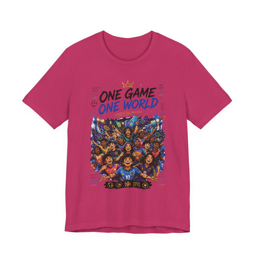 One Game One World Soccer T Shirt