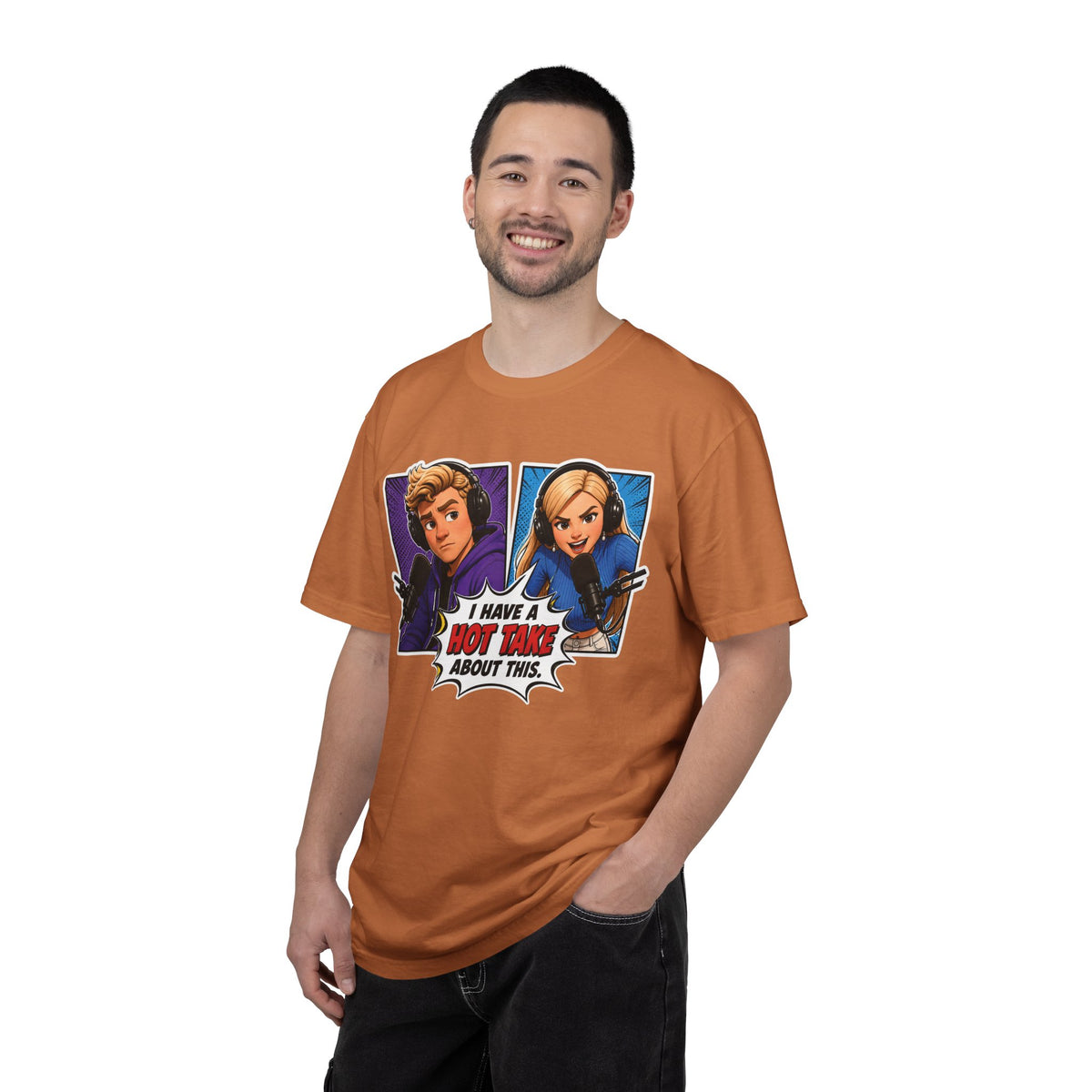Hot Take Central I Have a Hot Take About This Podcast T Shirt
