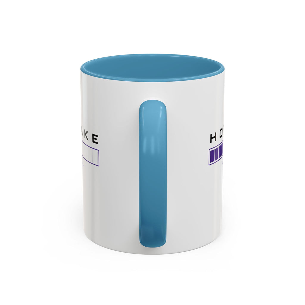 Accent Coffee Mug — "Hot Take Loading" Progress Bar Coffee Mug