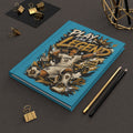 Play Like a Legend Soccer Journal — Personalized Hardcover Notebook (Add Name & Number)