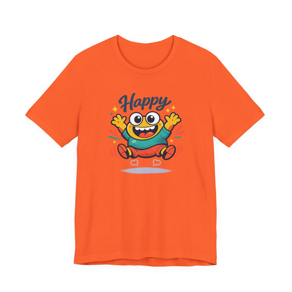 Happy Mood Blob T Shirt Cute Kawaii Graphic Tee