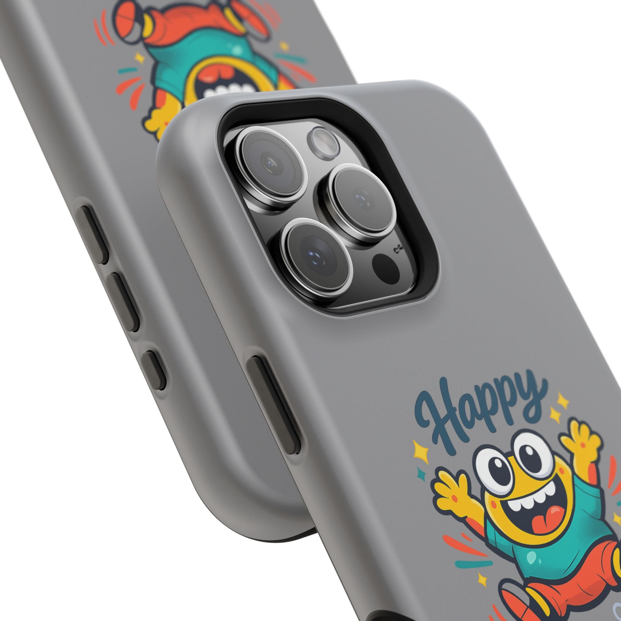 Happy Monster Magnetic Impact-Resistant Phone Case