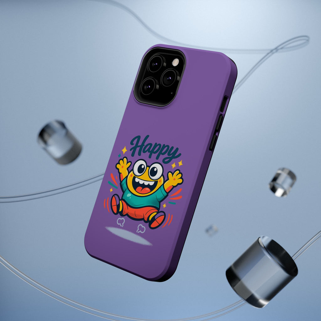 Happy Monster Magnetic Impact-Resistant Phone Case