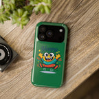 Happy Monster Magnetic Protective Phone Case Green