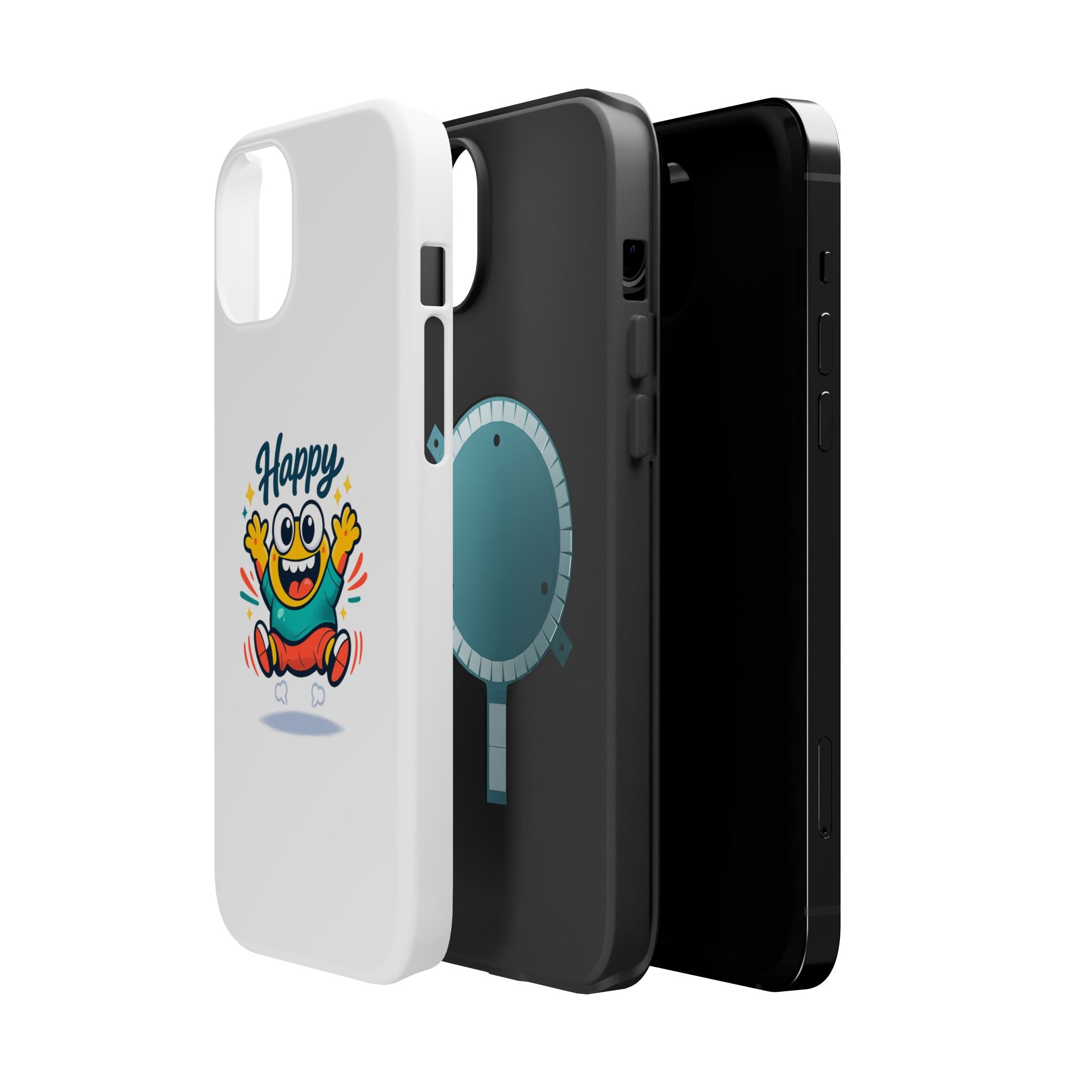 Happy Monster Magnetic Impact-Resistant Phone Case