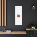 Happy Blob Cartoon Canvas Bold Kawaii Wall Art