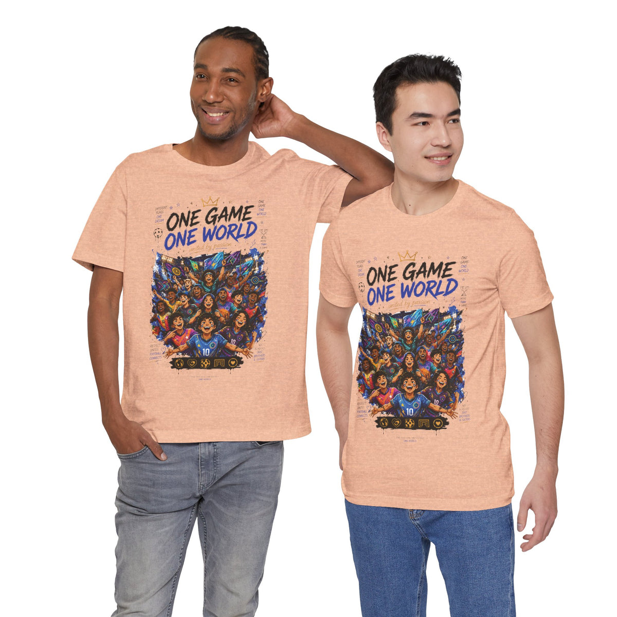 One Game One World Soccer T Shirt