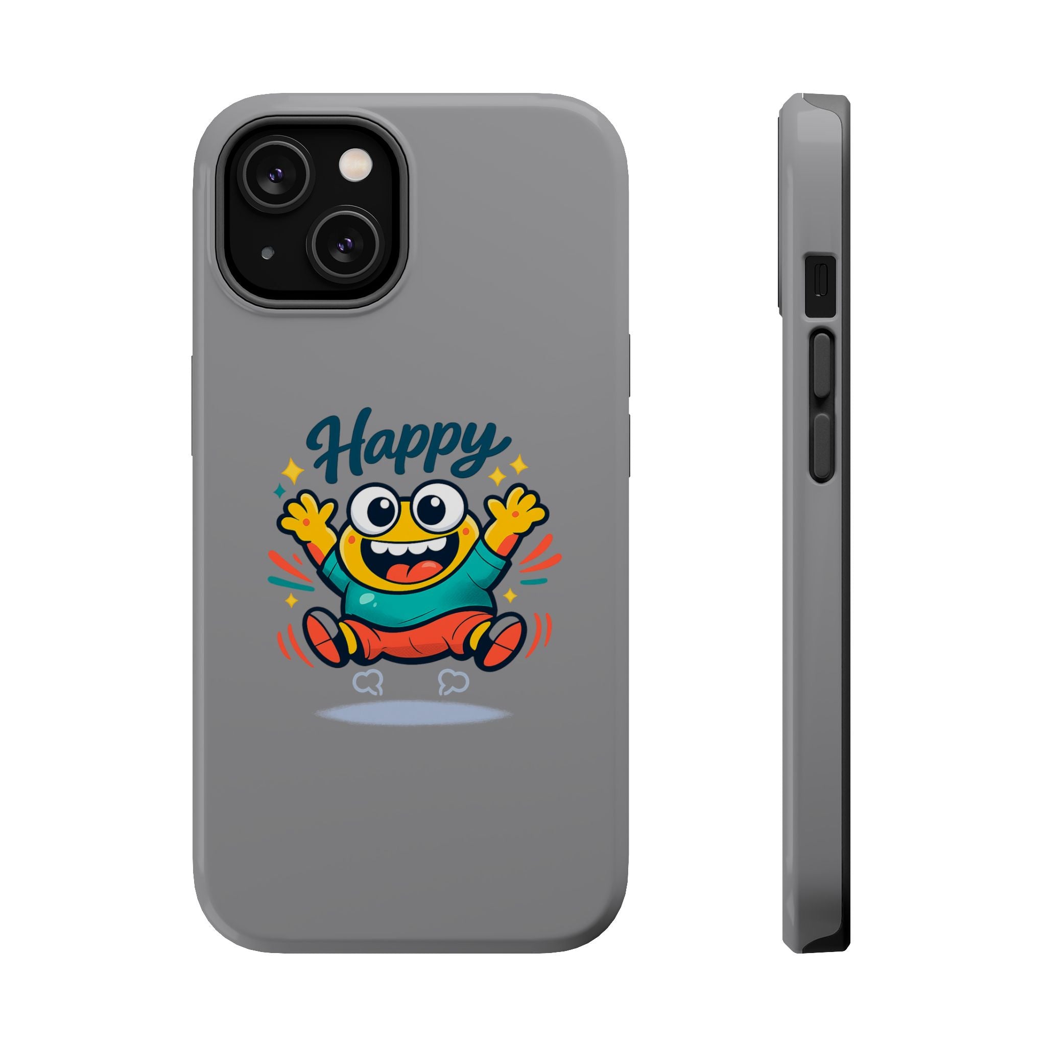 Happy Monster Magnetic Impact-Resistant Phone Case