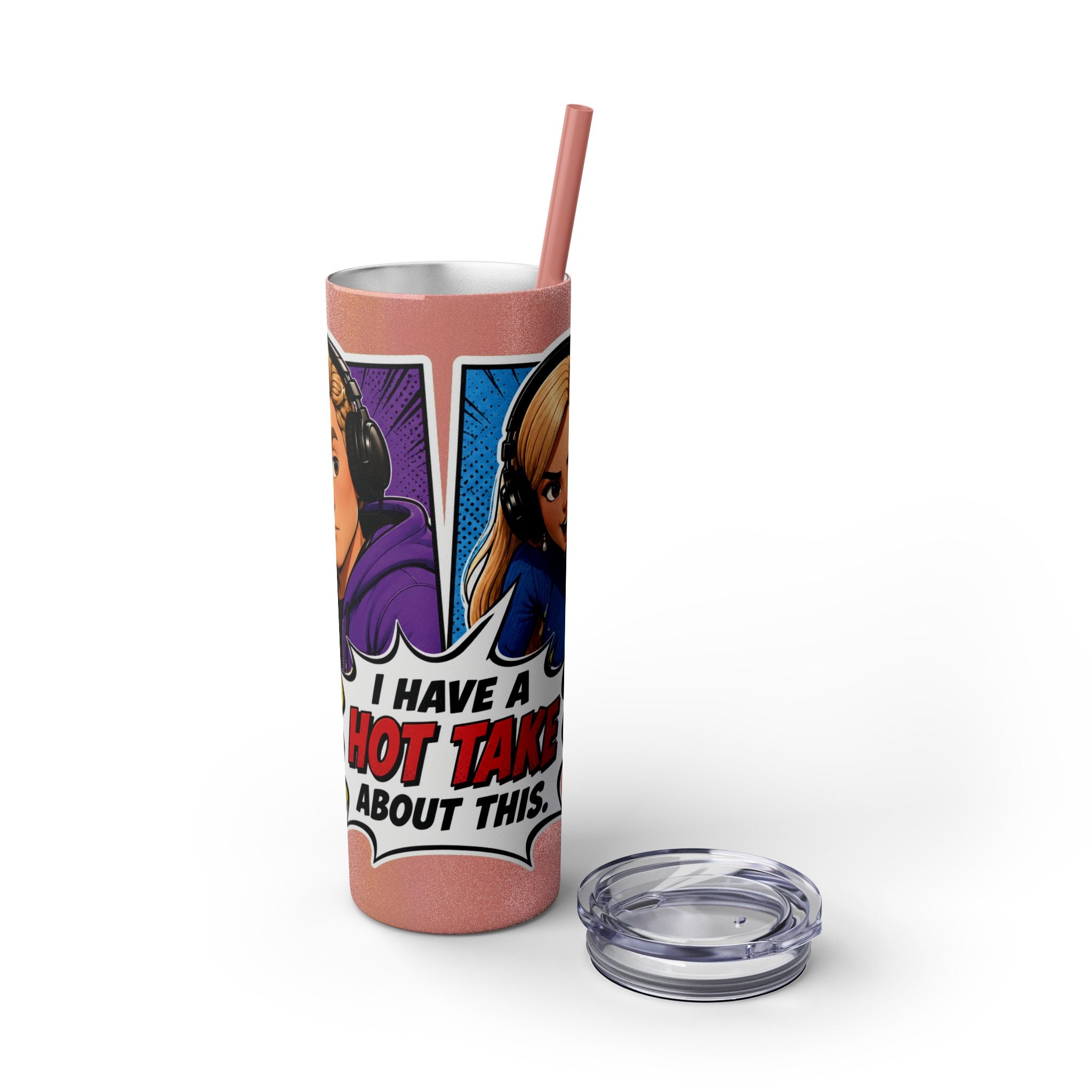 Hot Take Central I Have a Hot Take About This 20oz Pop Art Tumbler