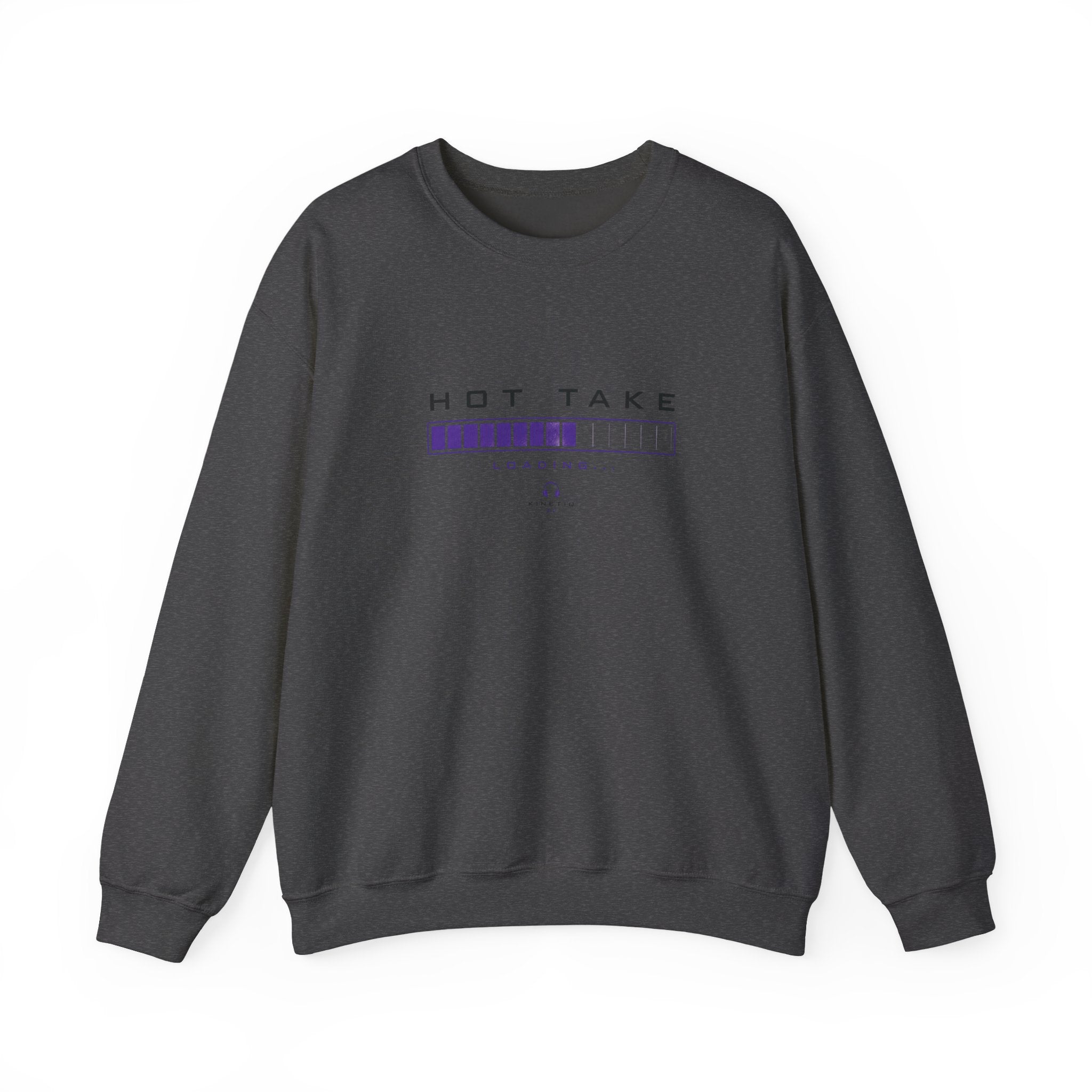 Hot Take Central Hot Take Loading Crewneck Sweatshirt