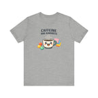 Caffeine and Kindness T-Shirt - Casual Coffee Graphic Tee