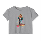Women’s Festival Crop Top — “I’m Unstoppable!” Retro 80s Empowerment Tee