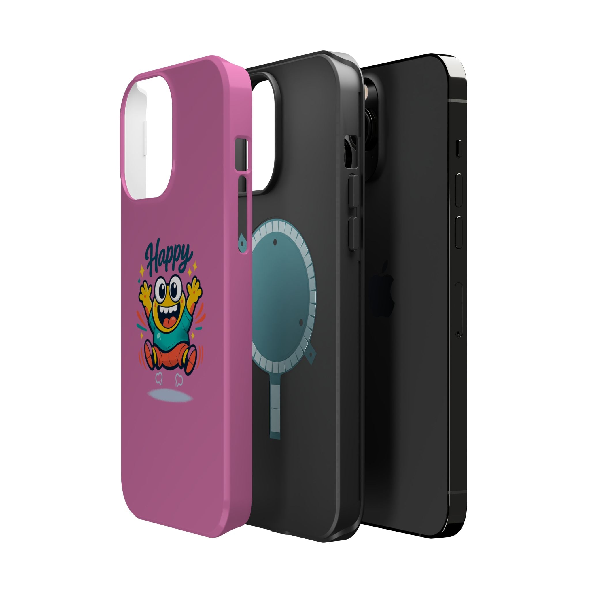 Happy Monster Magnetic Impact-Resistant Phone Case