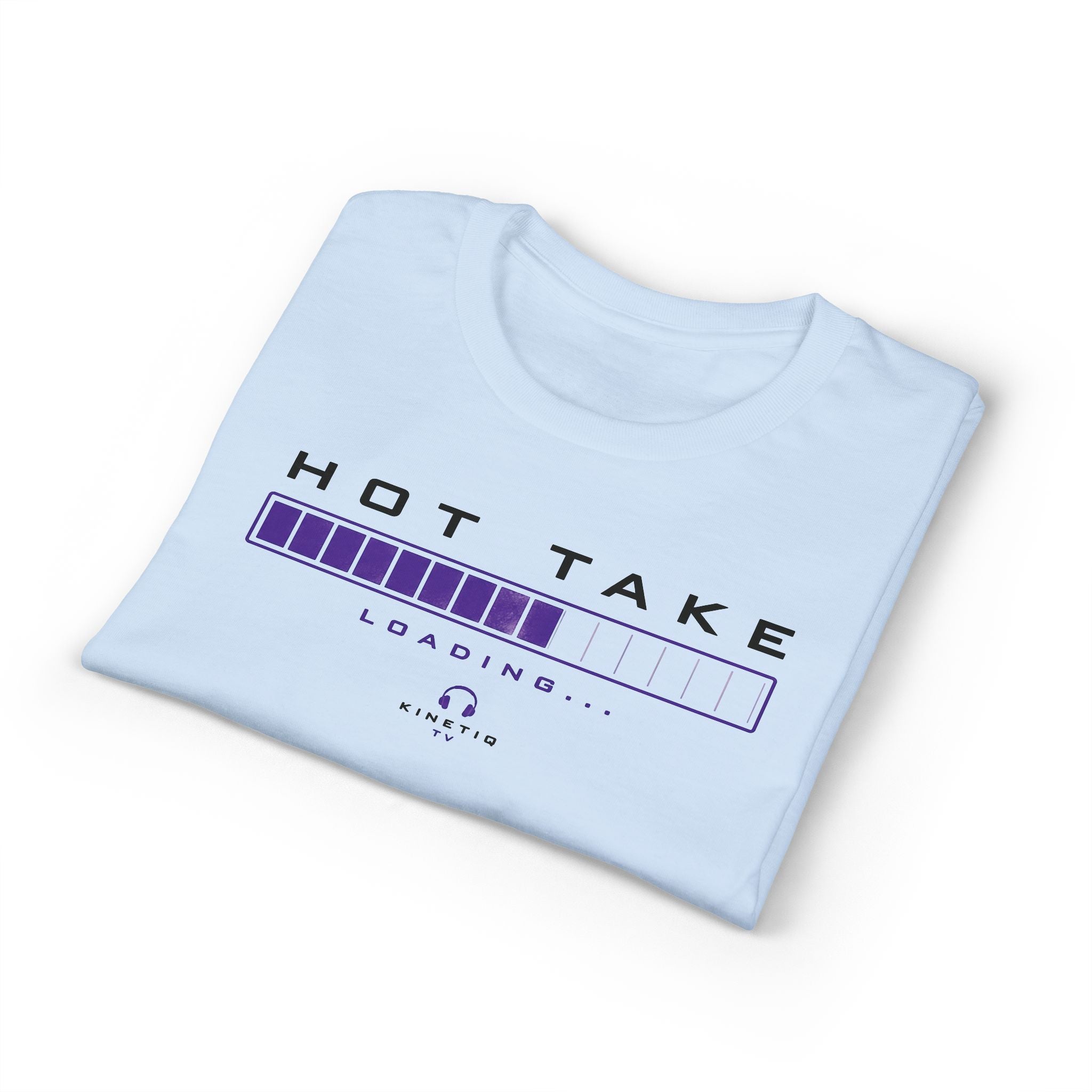 Hot Take Loading T-Shirt — Funny Progress Bar Graphic Tee