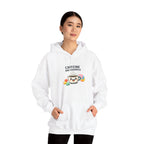 Caffeine and Kindness Hoodie - Cozy Coffee-Themed Sweatshirt