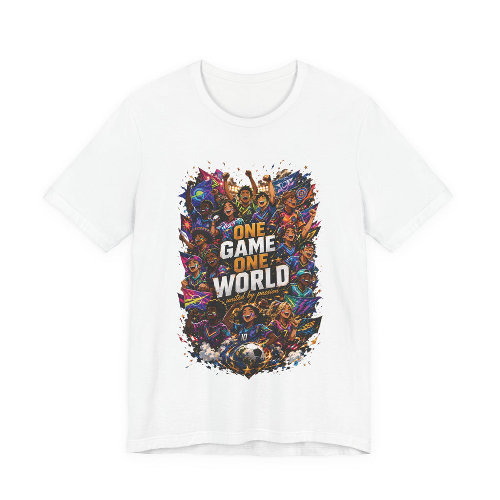 One Game One World Gamer Graphic T Shirt