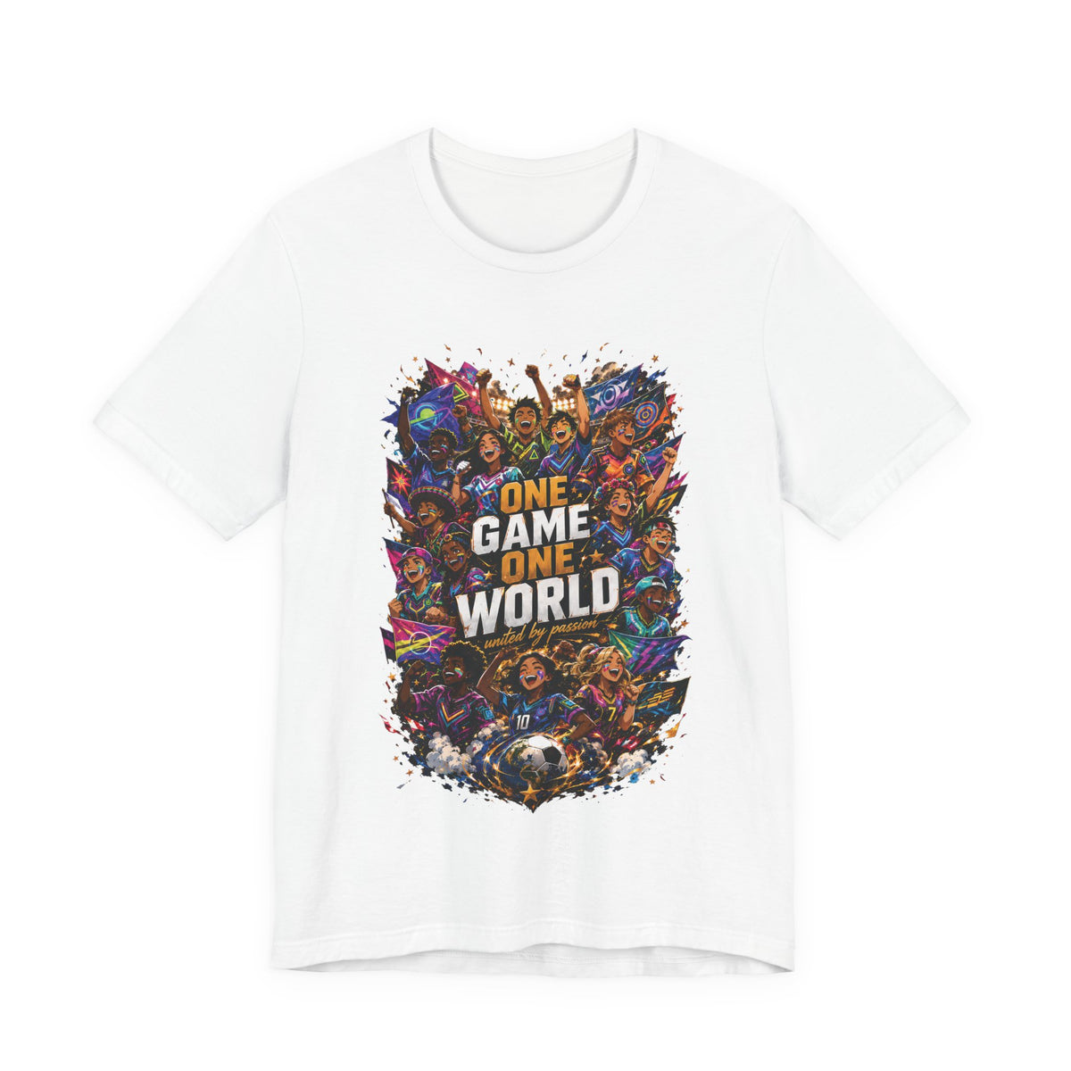 One Game One World Gamer Graphic T Shirt