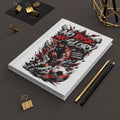 Soccer Journal — "No Risk, No Glory" Motivational Hardcover Notebook