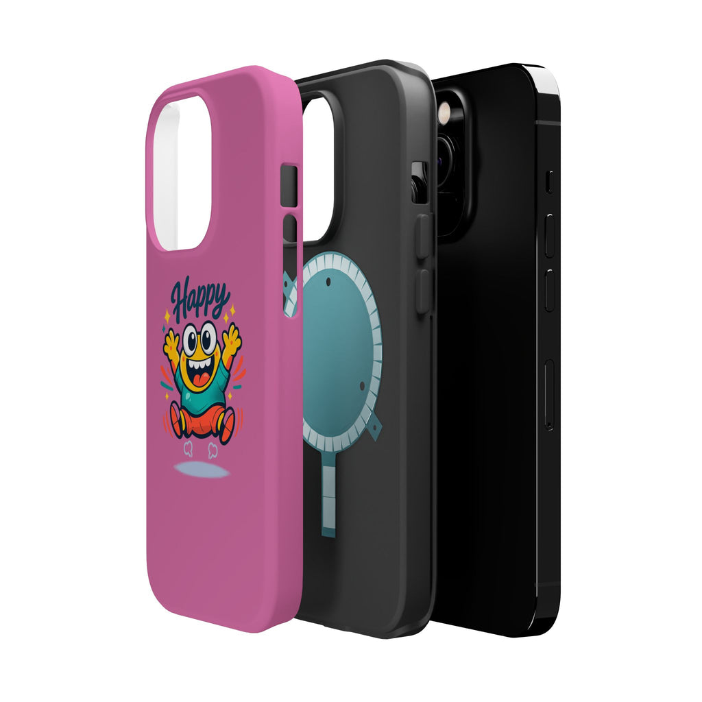 Happy Monster Magnetic Impact-Resistant Phone Case