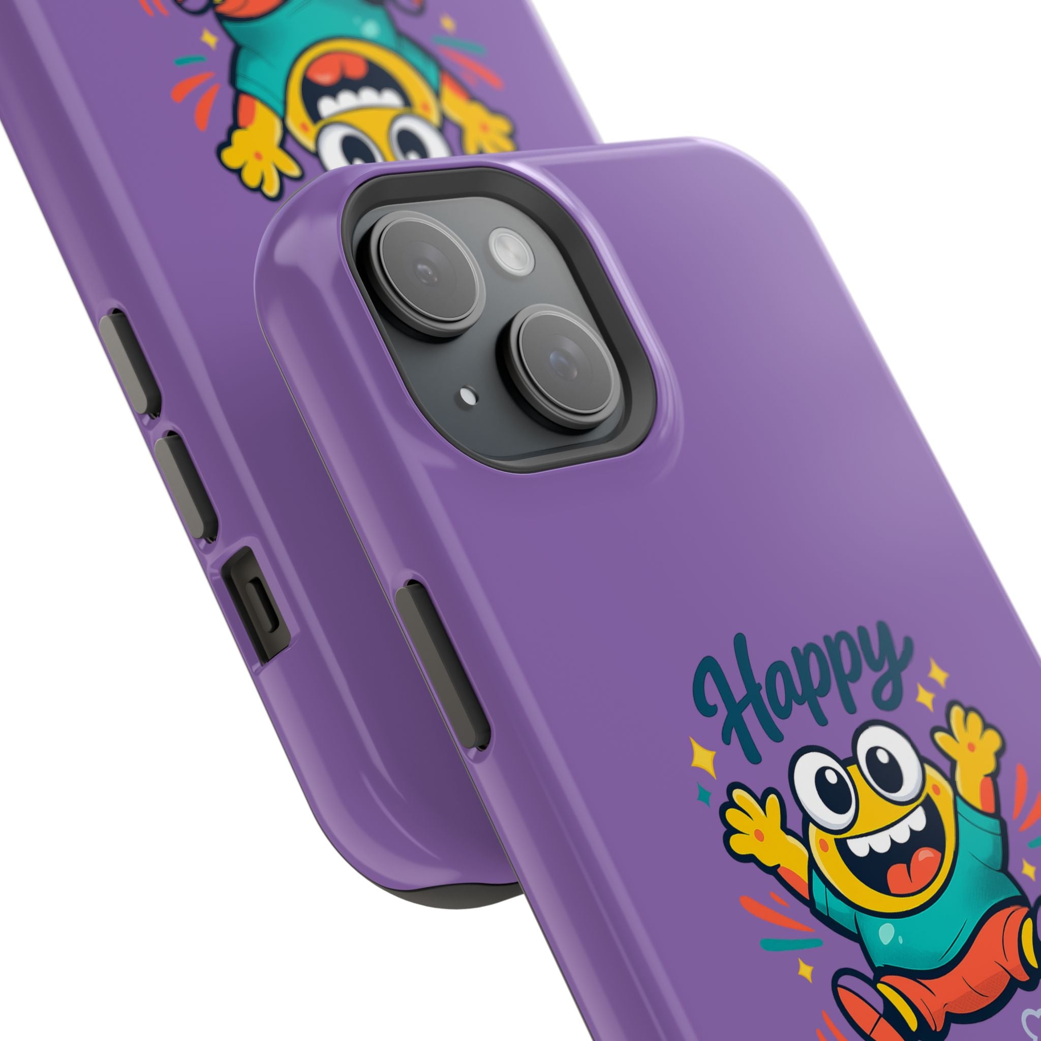 Happy Monster Magnetic Impact-Resistant Phone Case