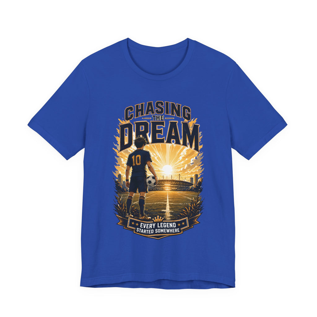 Chasing the Dream Soccer Graphic T Shirt