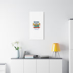 Happy Blob Cartoon Canvas Bold Kawaii Wall Art