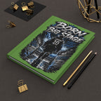 Born for the Big Stage Hardcover Journal — Personalized Soccer Player Number 10 Notebook