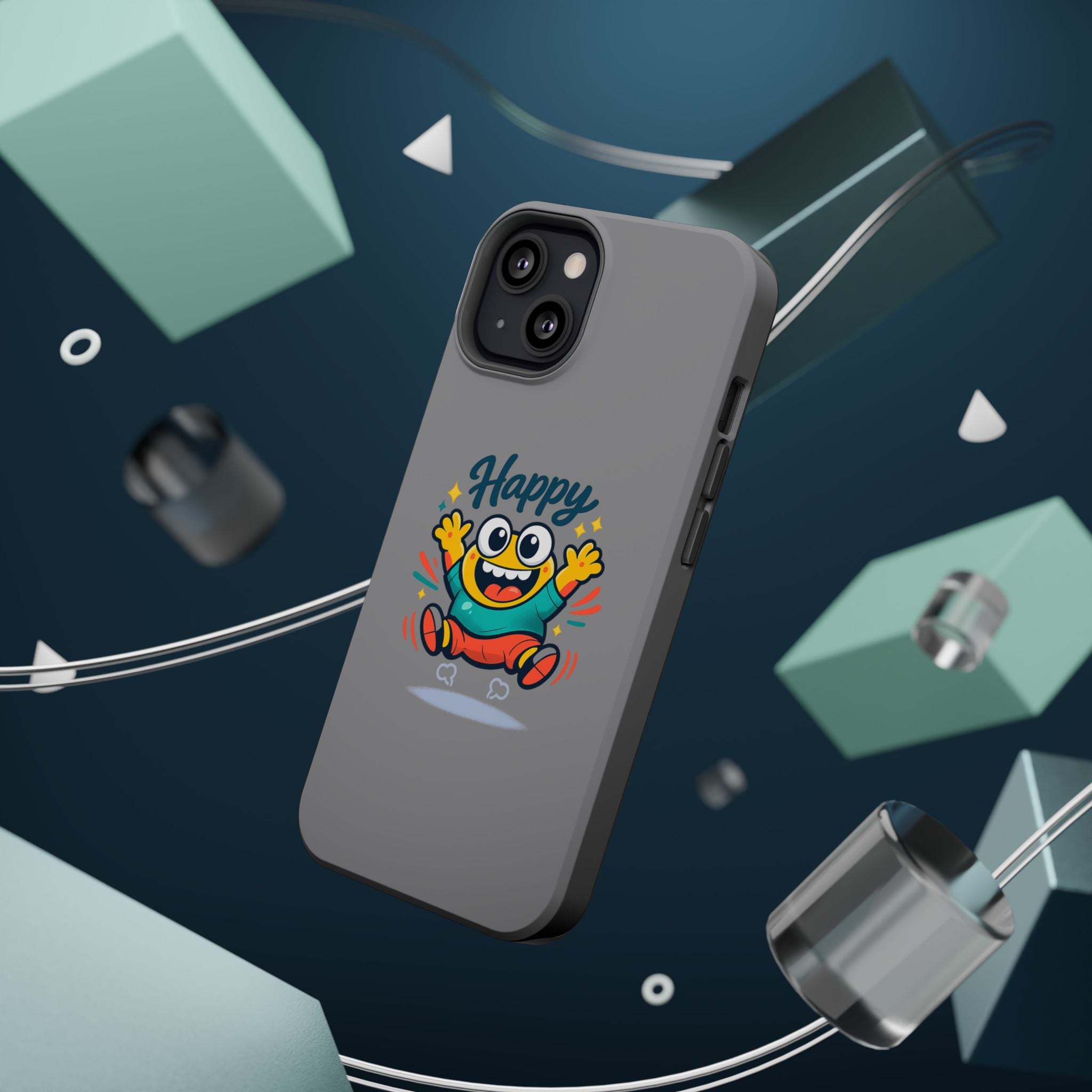 Happy Monster Magnetic Impact-Resistant Phone Case