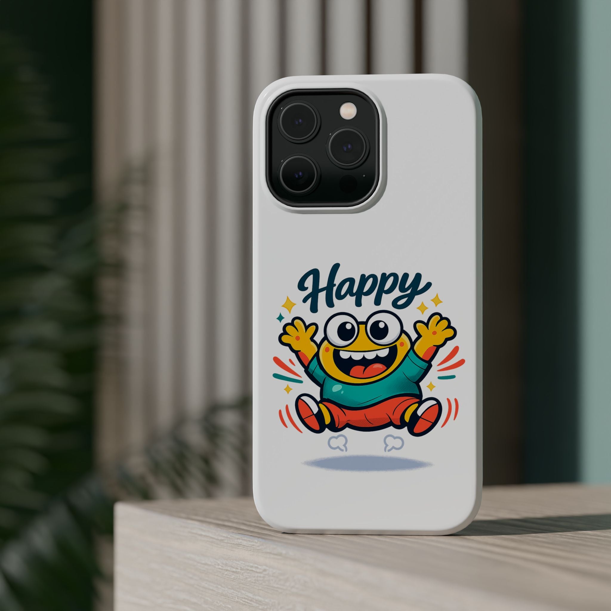 Happy Monster Magnetic Impact-Resistant Phone Case
