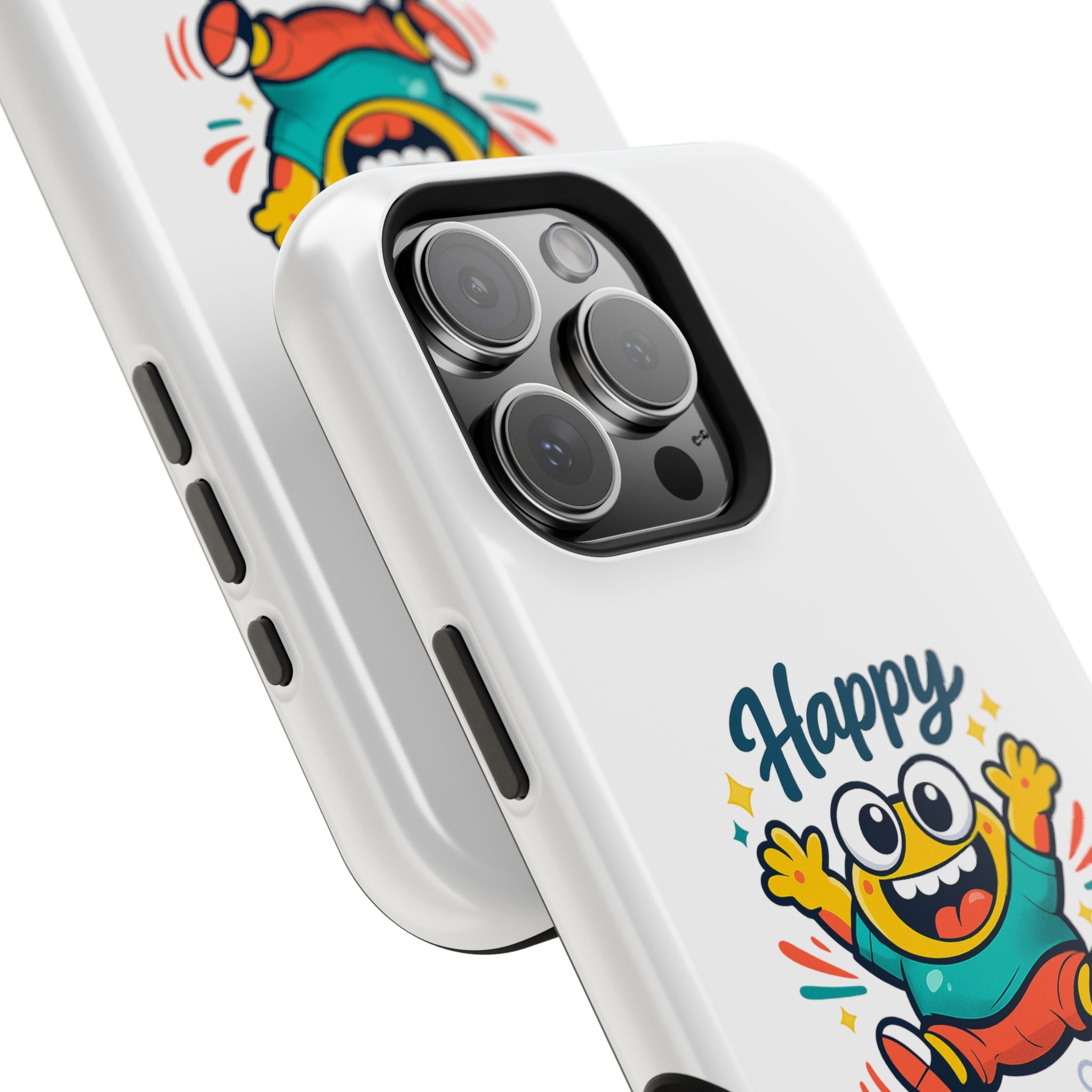 Happy Monster Magnetic Impact-Resistant Phone Case
