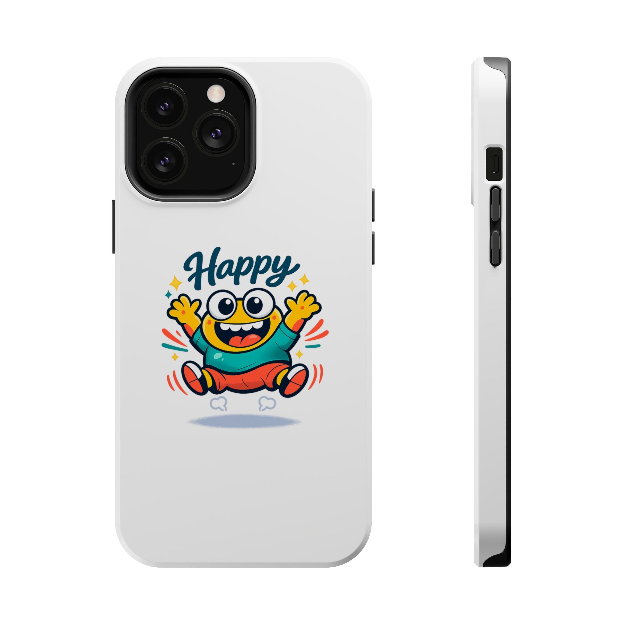 Happy Monster Magnetic Impact-Resistant Phone Case