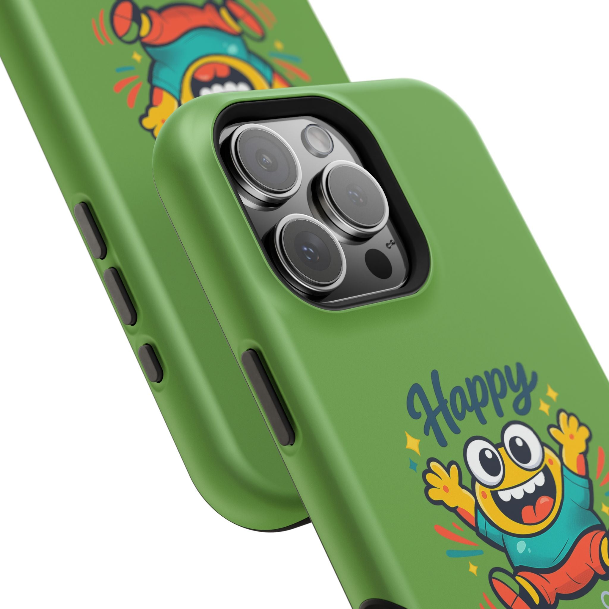 Happy Monster Magnetic Impact-Resistant Phone Case