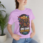 Soccer Graphic Tee - "One Game One World" Graphic T-Shirt