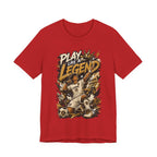 Play Like a Legend Soccer Graphic T Shirt