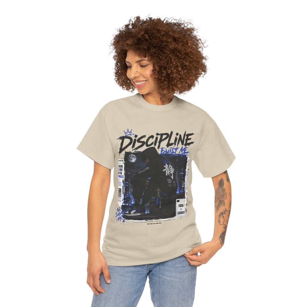 Discipline Built Me Anime Streetwear T Shirt