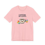 Caffeine and Kindness Tee | office humor, coffee fuel