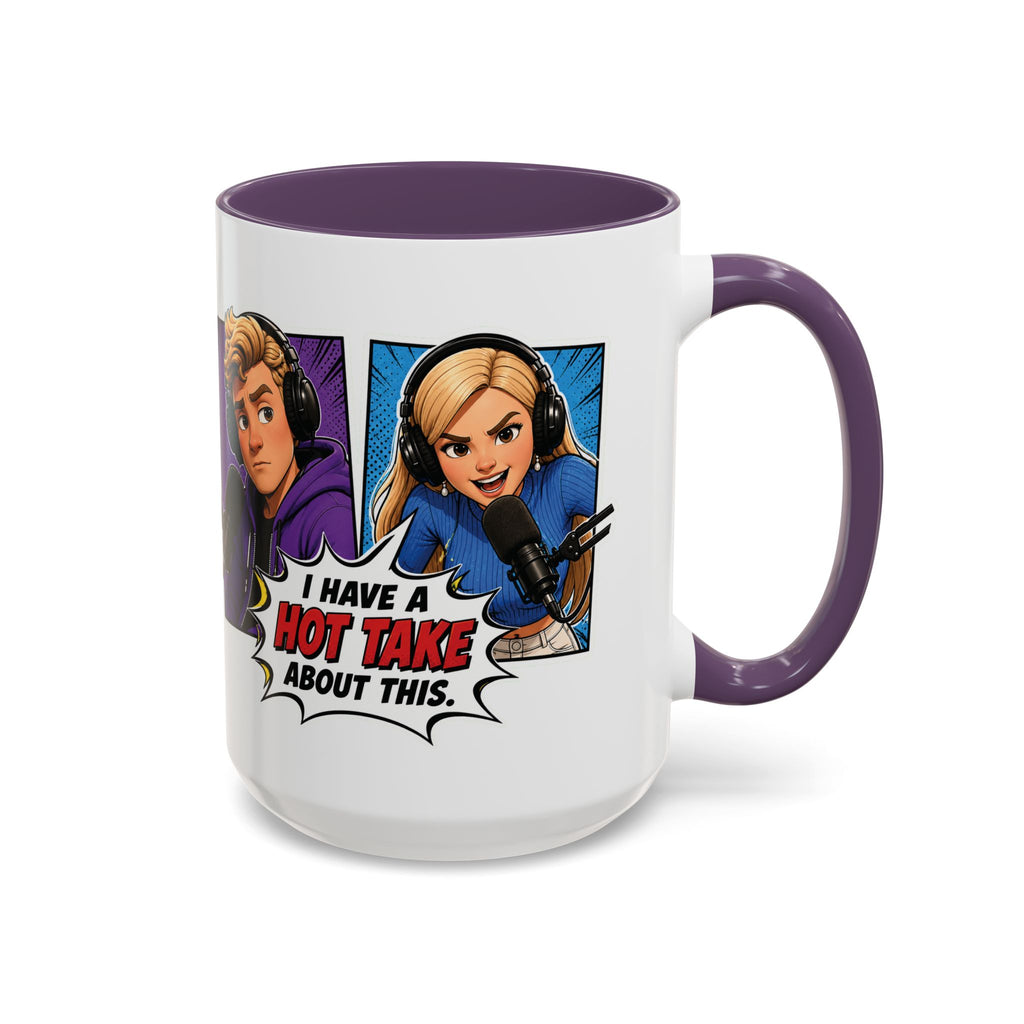 Jake And Emma Hot Take Coffee Mug — "I Have A Hot Take About This" Mug (11/15oz)