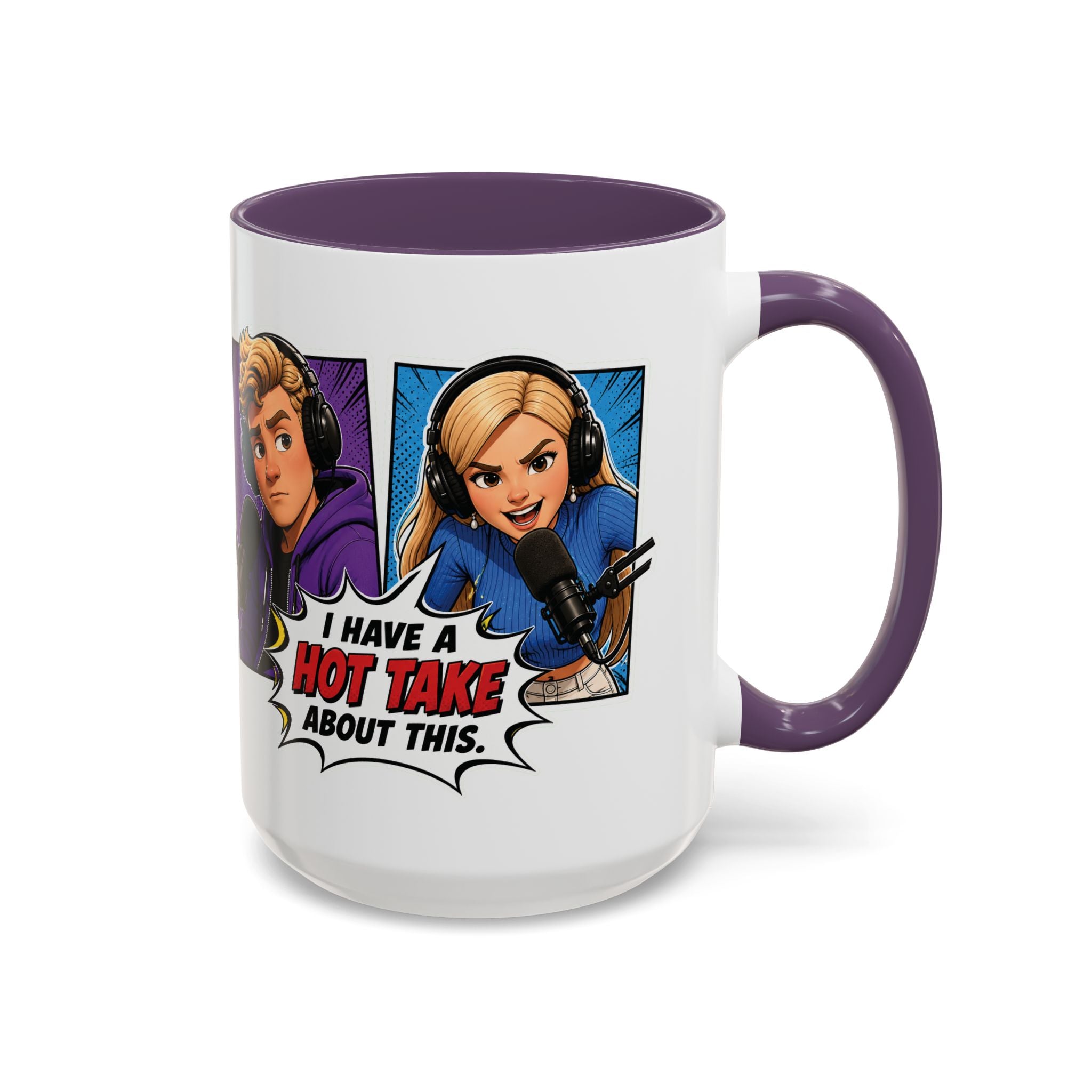 Jake And Emma Hot Take Coffee Mug — "I Have A Hot Take About This" Mug (11/15oz)