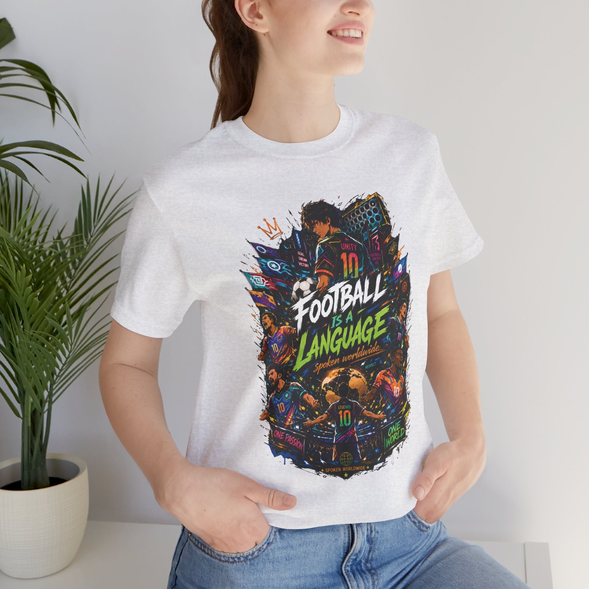 Football Is A Language T‑Shirt