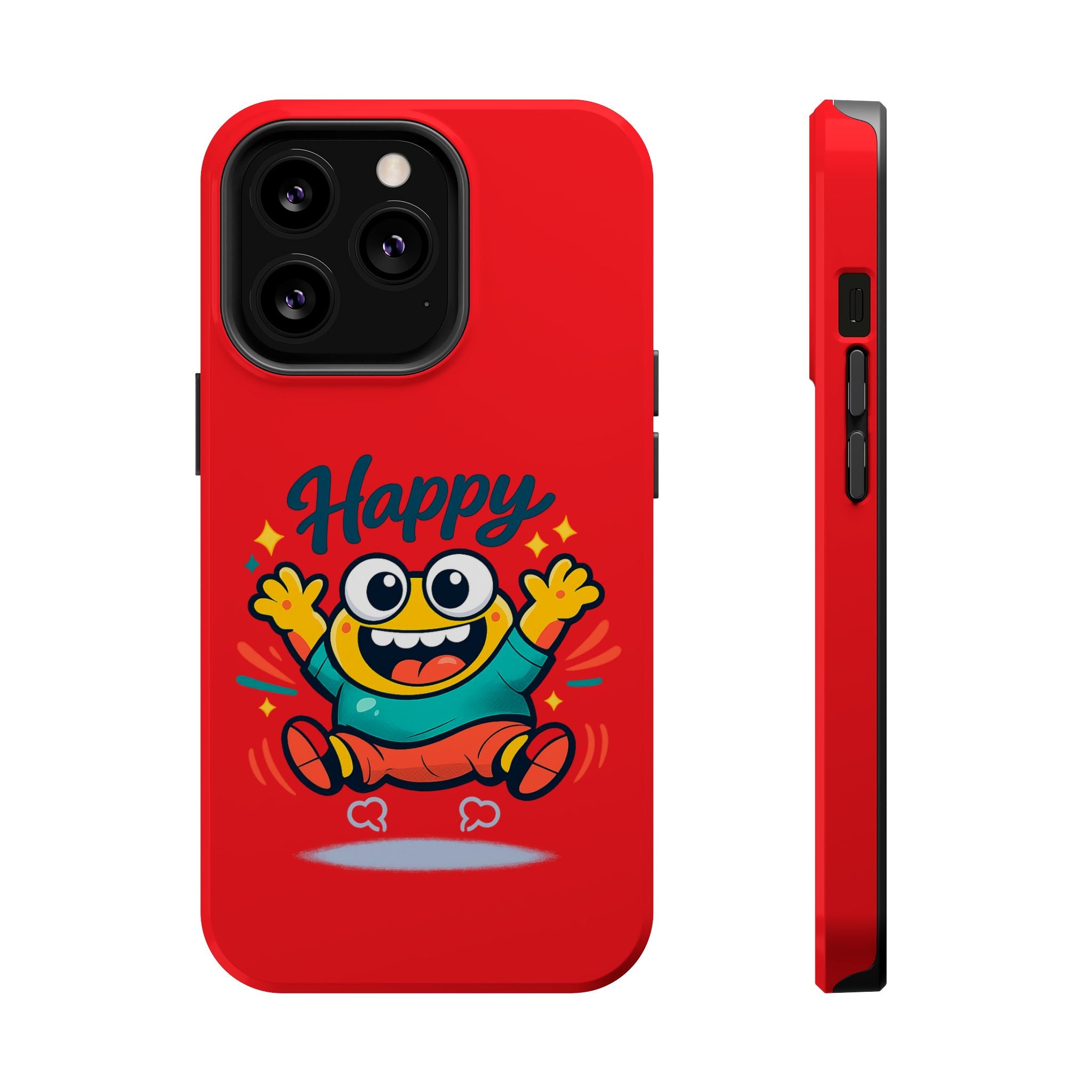 Happy Monster Magnetic Impact-Resistant Phone Case