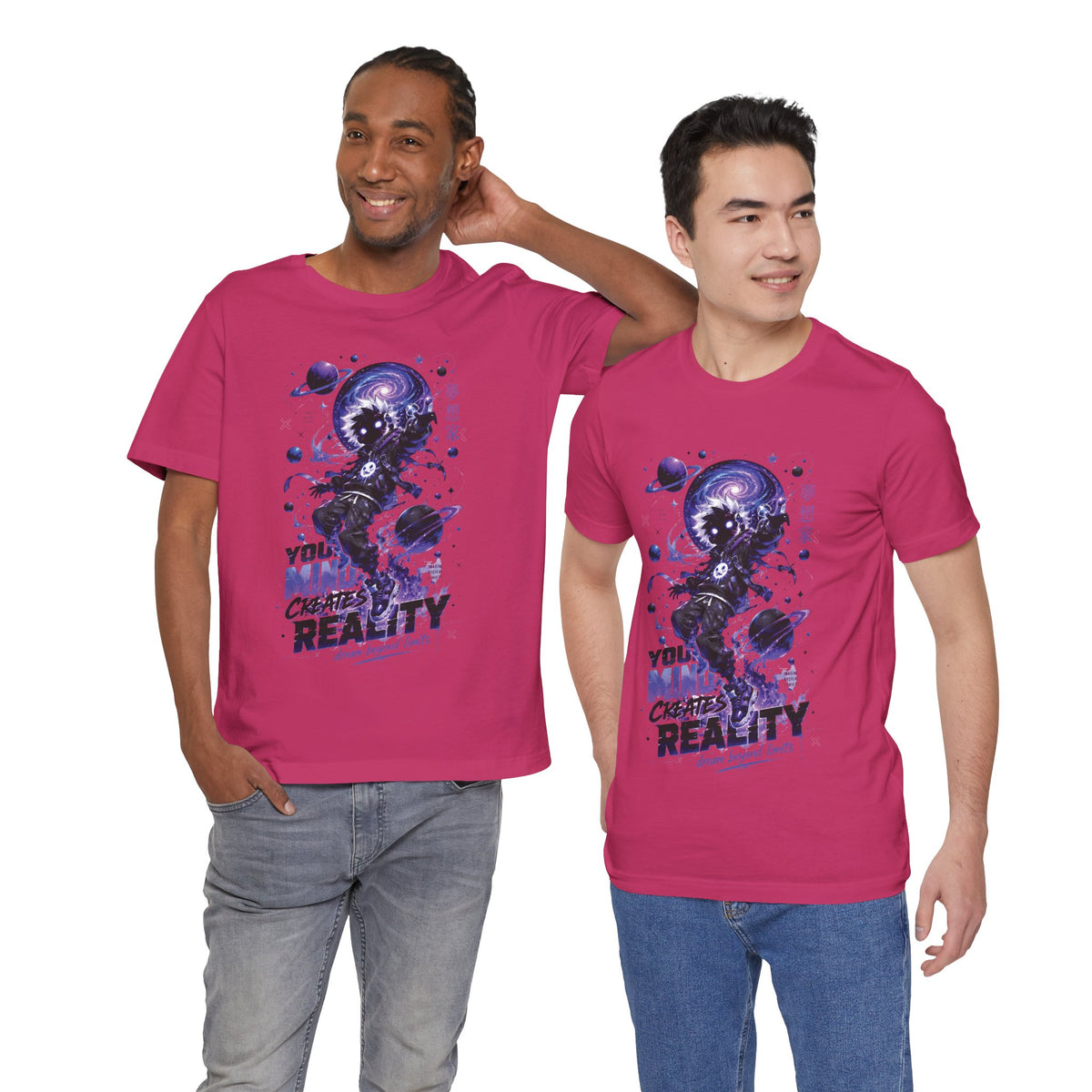 Your Mind Creates Reality Galaxy Graphic T Shirt