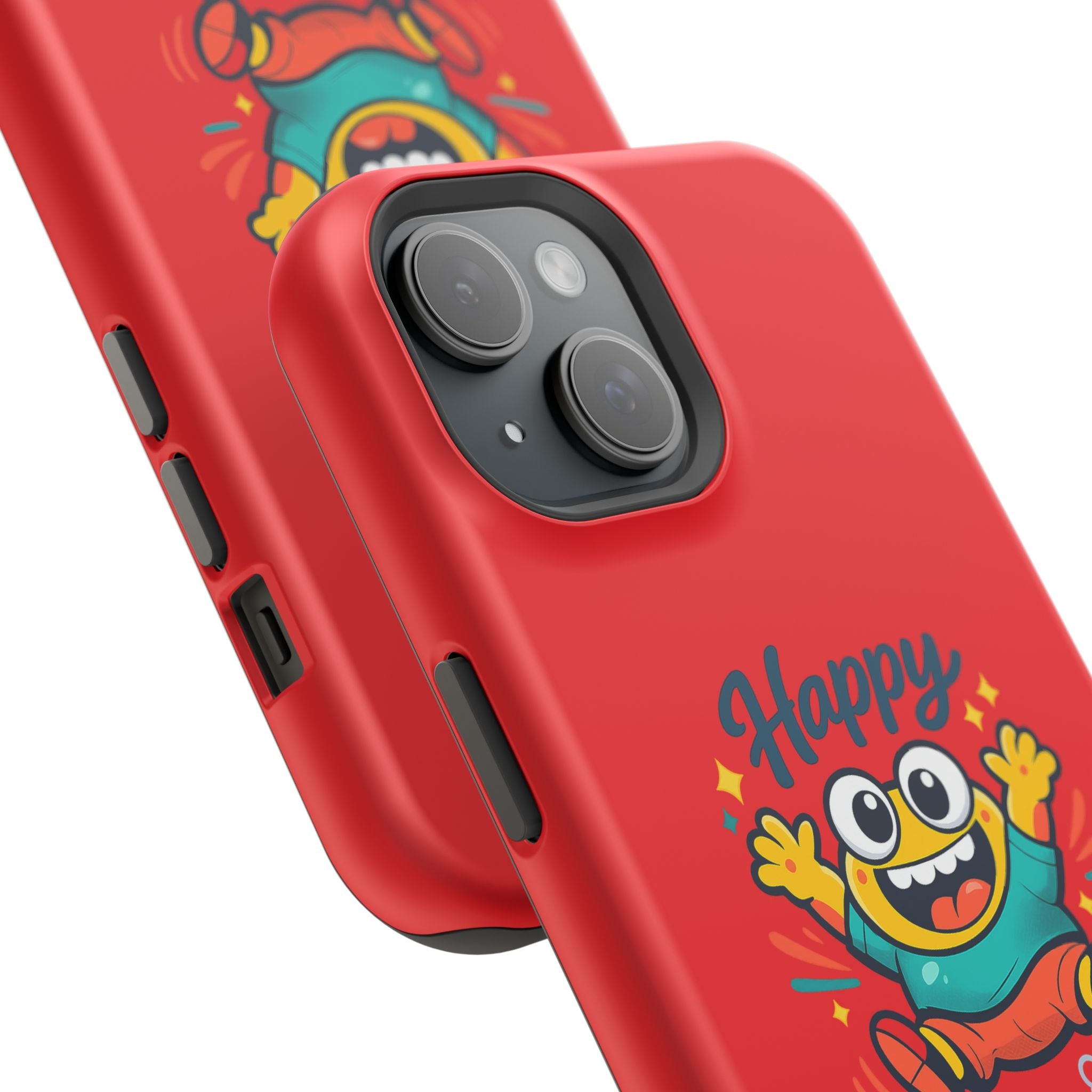 Happy Monster Magnetic Impact-Resistant Phone Case