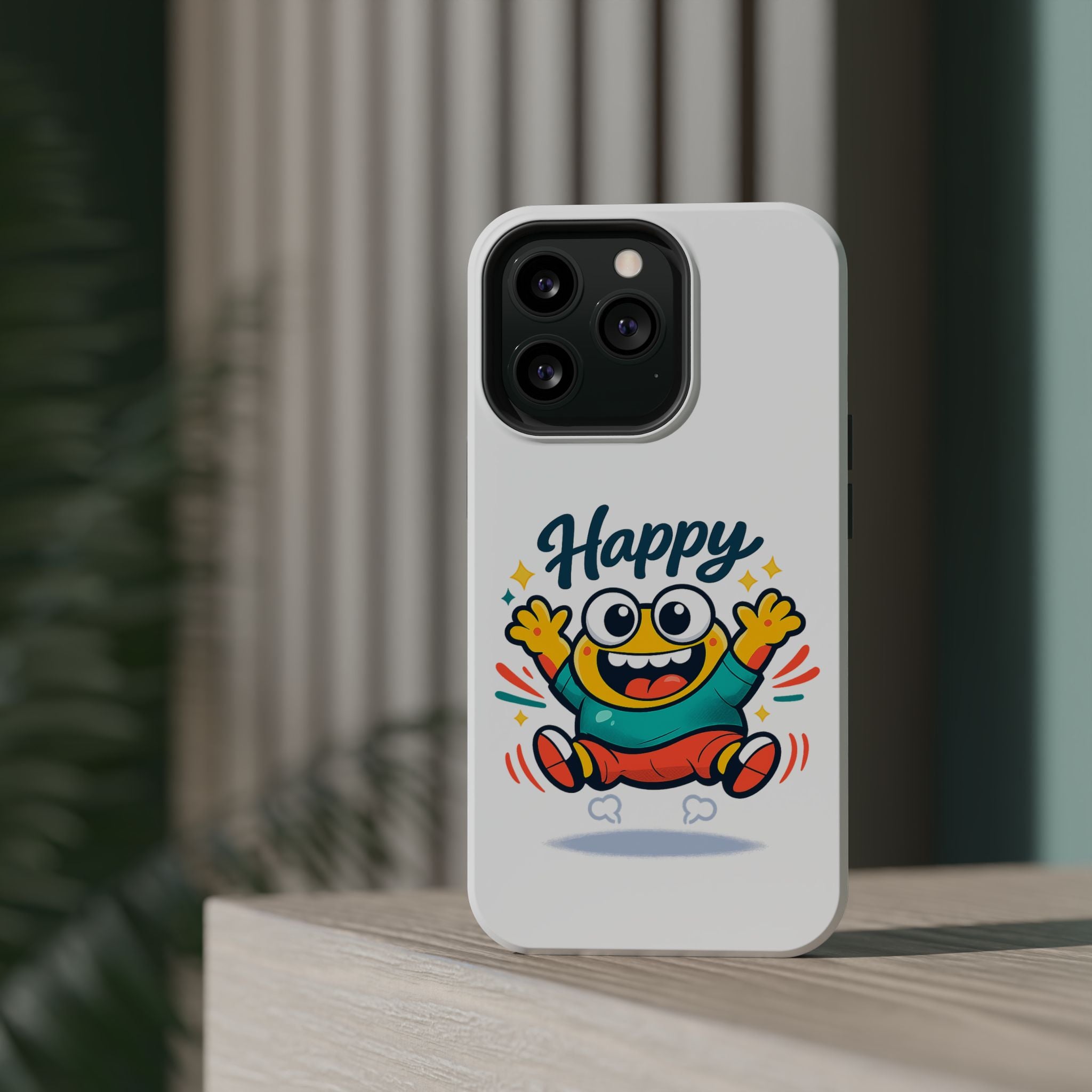 Happy Monster Magnetic Impact-Resistant Phone Case