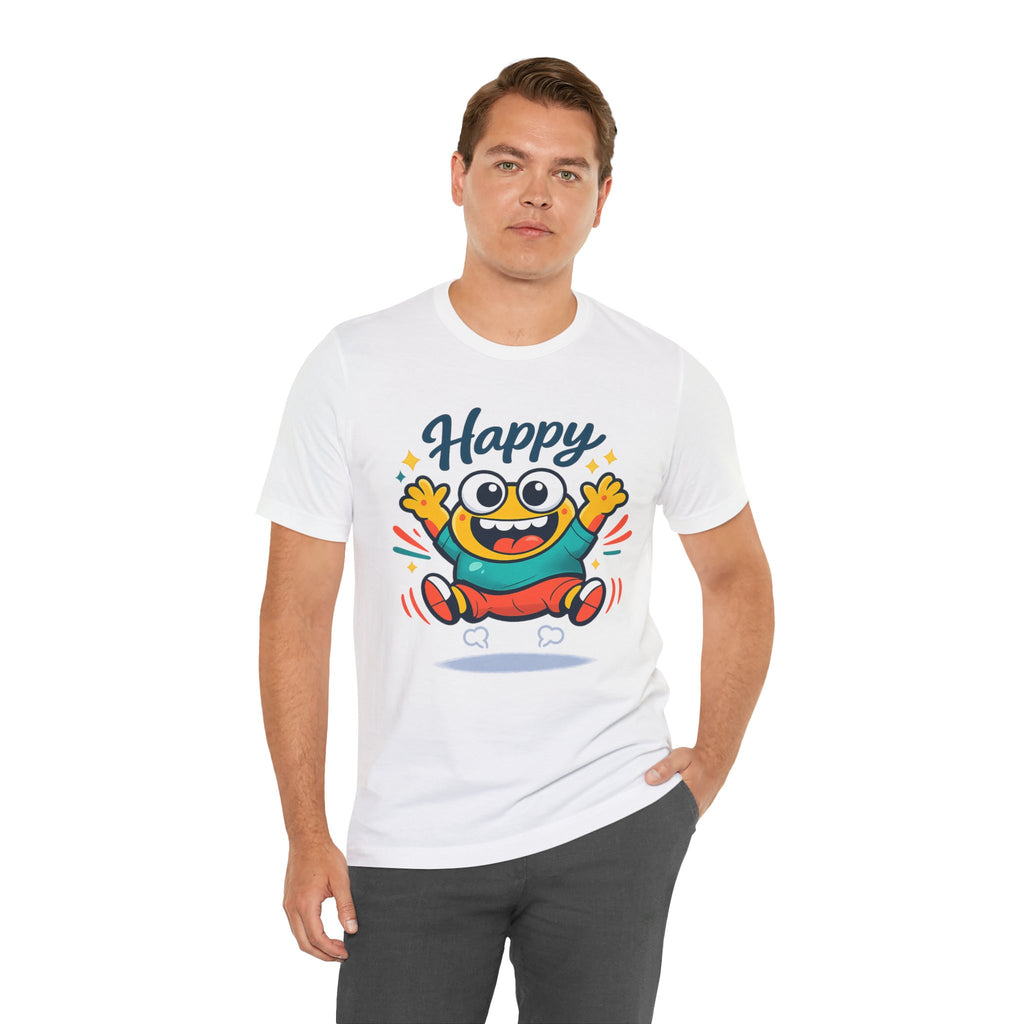 Happy Mood Blob T Shirt Cute Kawaii Graphic Tee