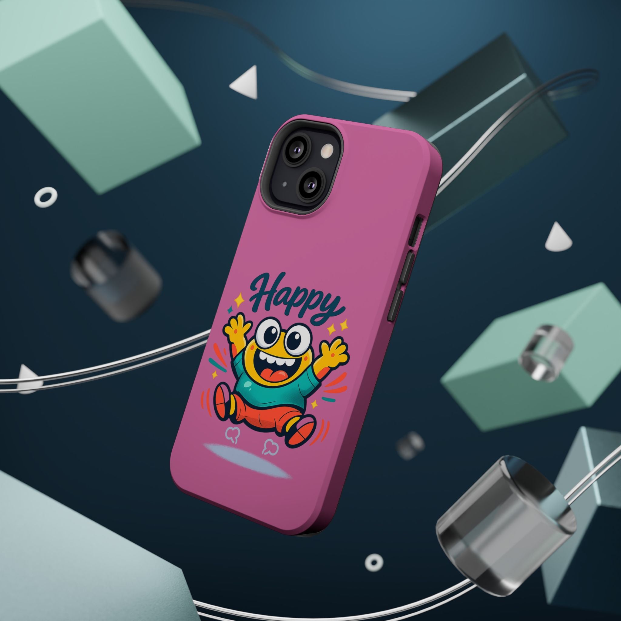 Happy Monster Magnetic Impact-Resistant Phone Case