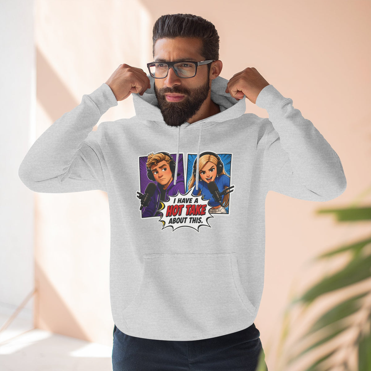 Hot Take Central Jake and Emma I Have a Hot Take Hoodie