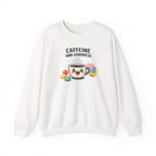 Caffeine and Kindness Sweatshirt | office humor, coffee fuel