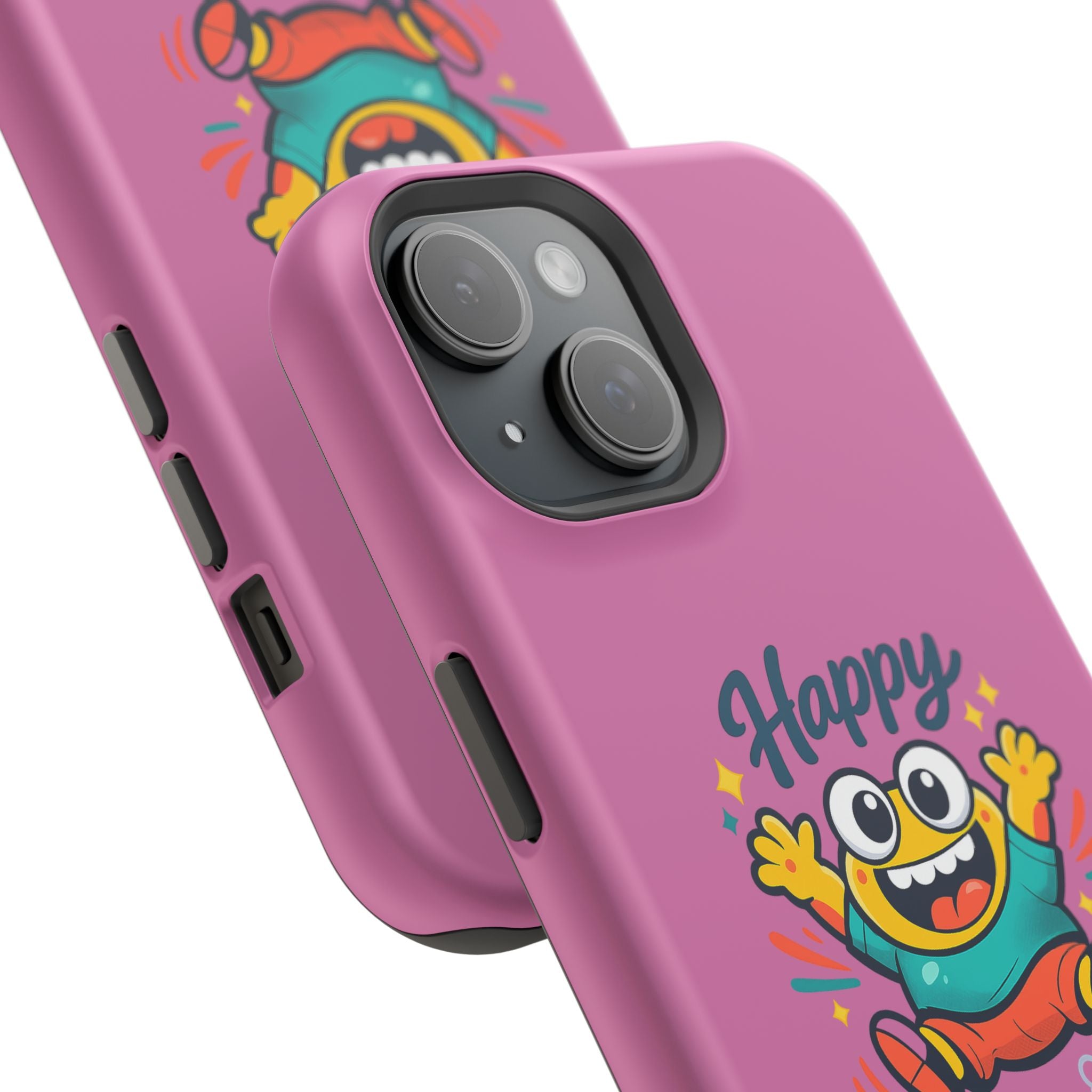 Happy Monster Magnetic Impact-Resistant Phone Case