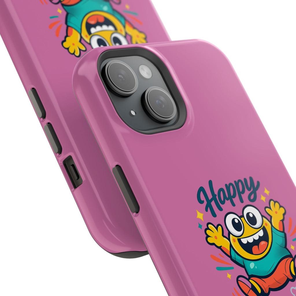 Happy Monster Magnetic Impact-Resistant Phone Case