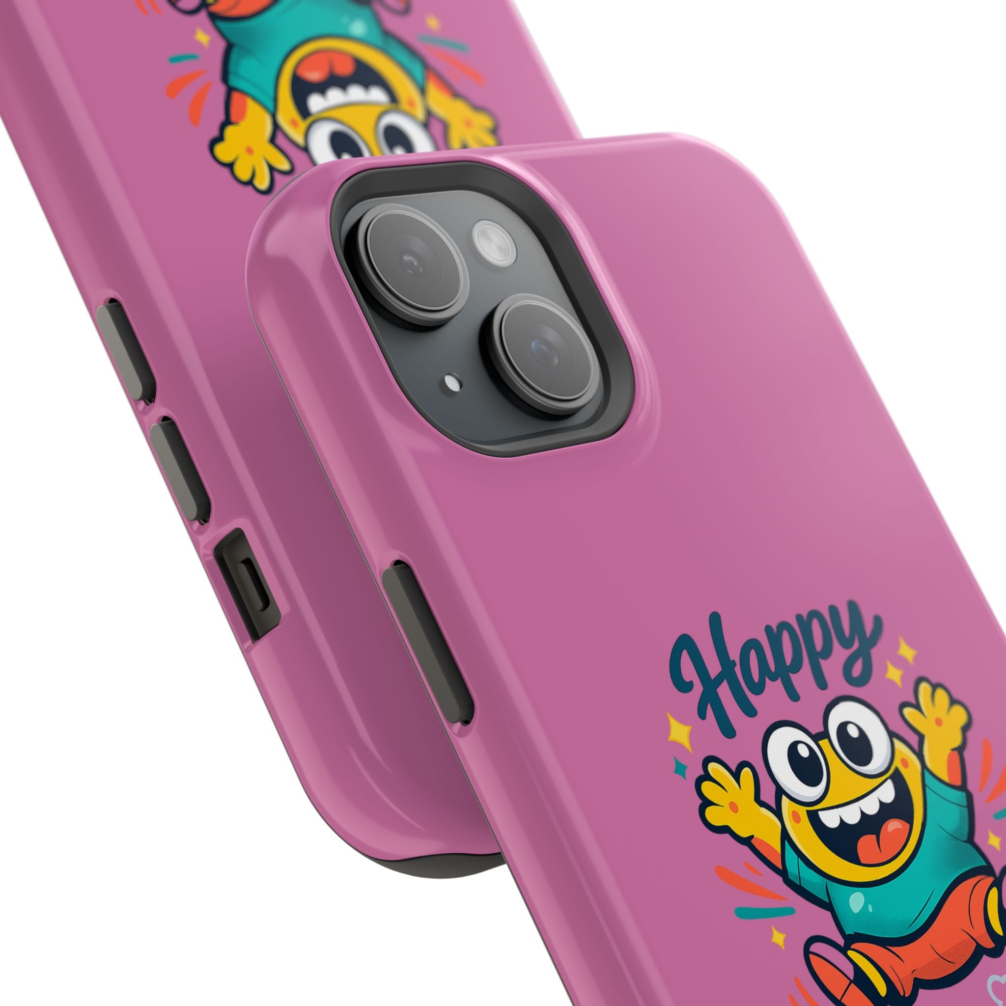 Happy Monster Magnetic Impact-Resistant Phone Case